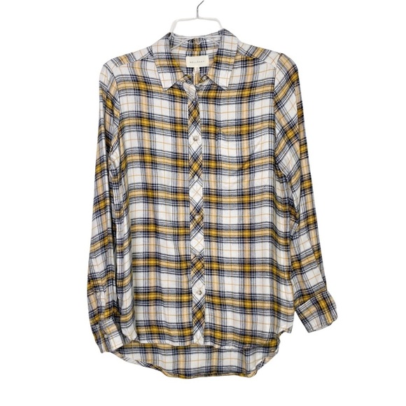 Stitch Fix l MELLODAY Plaid Button Down Flannel, XS - Picture 1 of 7